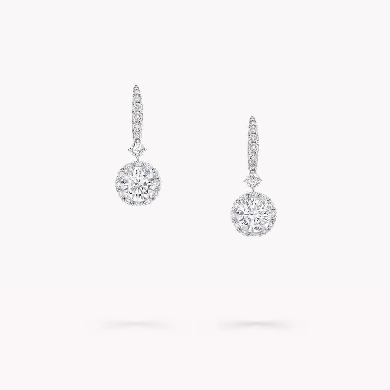 Icon Round Diamond Earrings