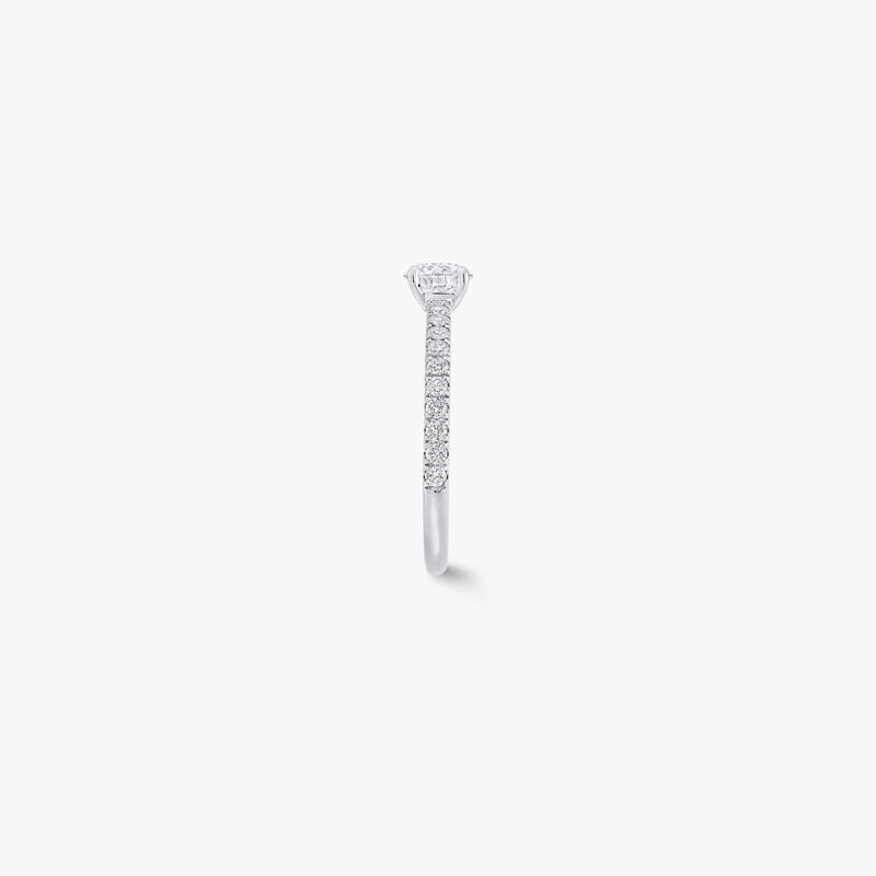 Bague Foufou avec diamant brillant rond 