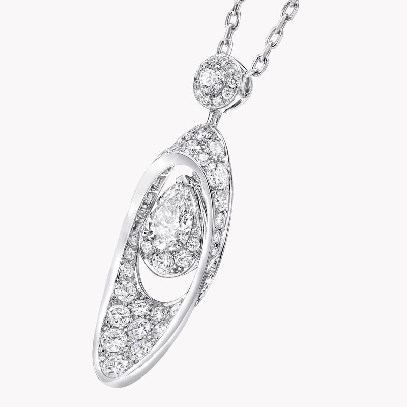 Graff Gateway Pear Shape Diamond Pendant