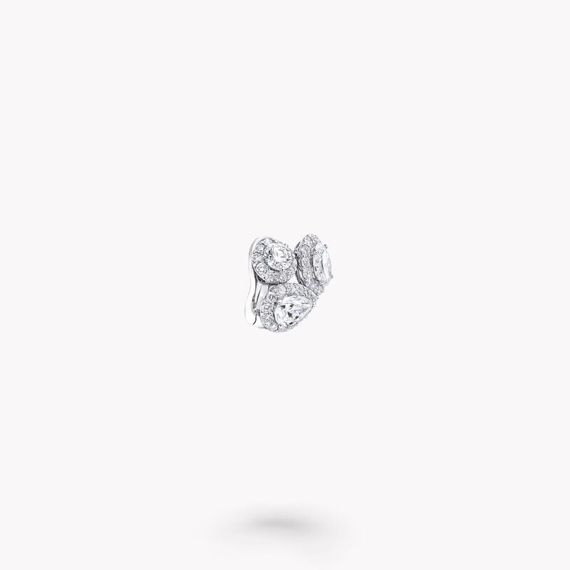 Icon多形切割鑽石耳環