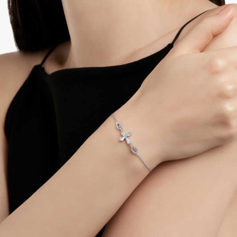 Cross Diamond Bracelet