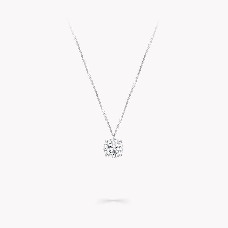 Round Diamond Pendant