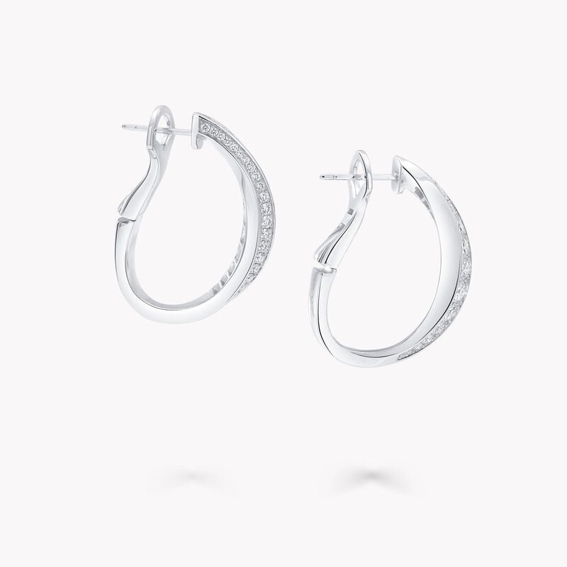 Spiral Diamond Earrings