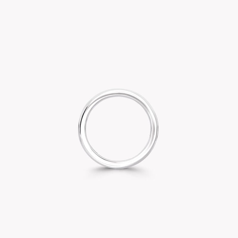 D Shape Wedding Band