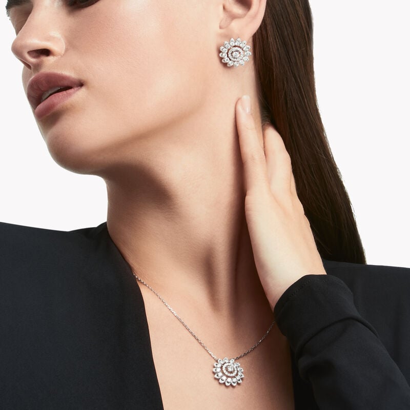 Graff Gateway Pav&eacute; Diamond Stud Earrings