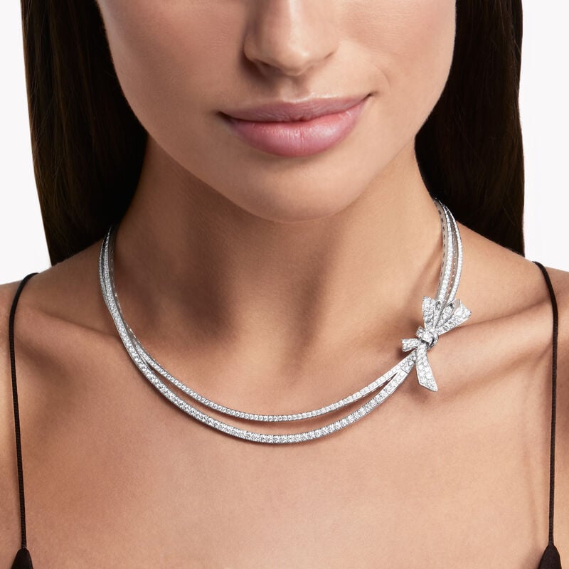 Tilda&rsquo;s Bow Diamond Necklace