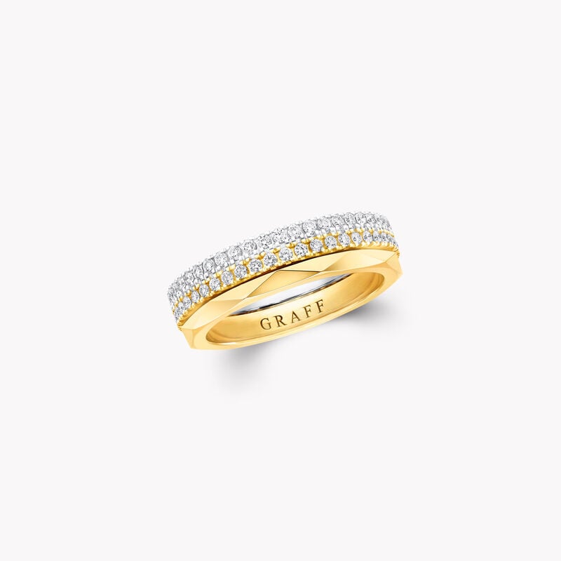 Laurence Graff Signature Three-Row Ring
