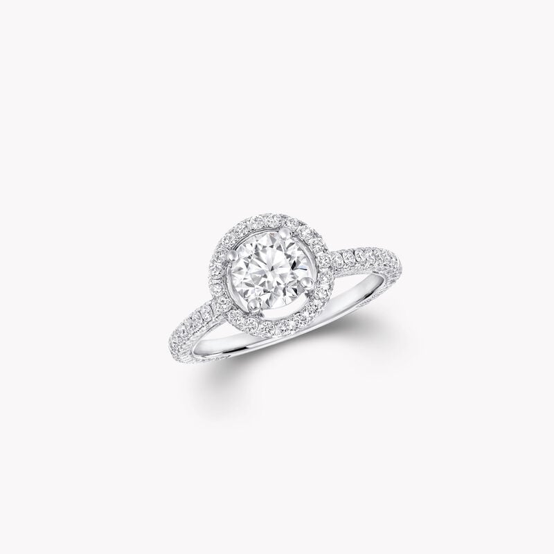 Constellation Round Diamond Engagement Ring