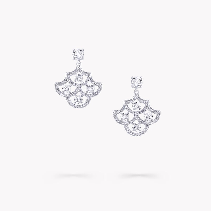 Graff Icon Silhouette Diamond Earrings