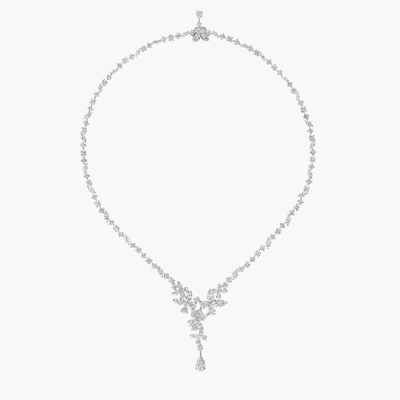 Classic Butterfly Diamond Necklace