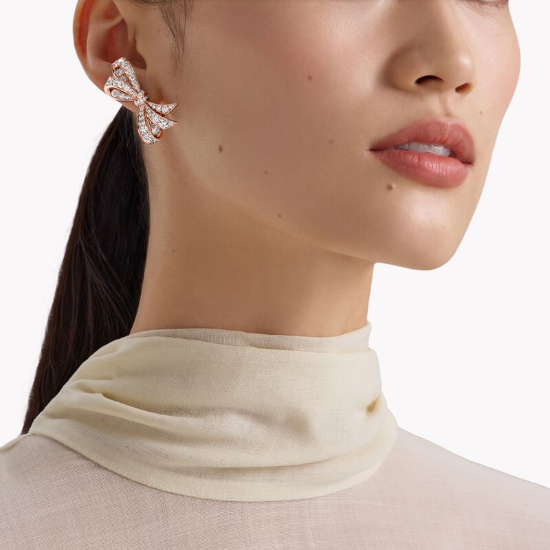 Tilda's Bow鑽石耳環