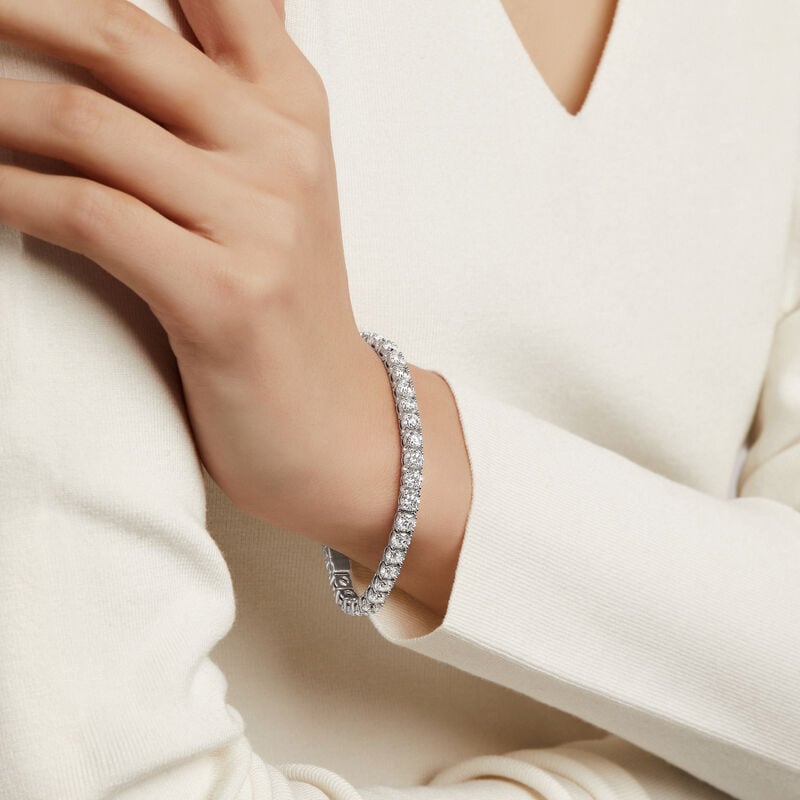 Round Diamond Bracelet