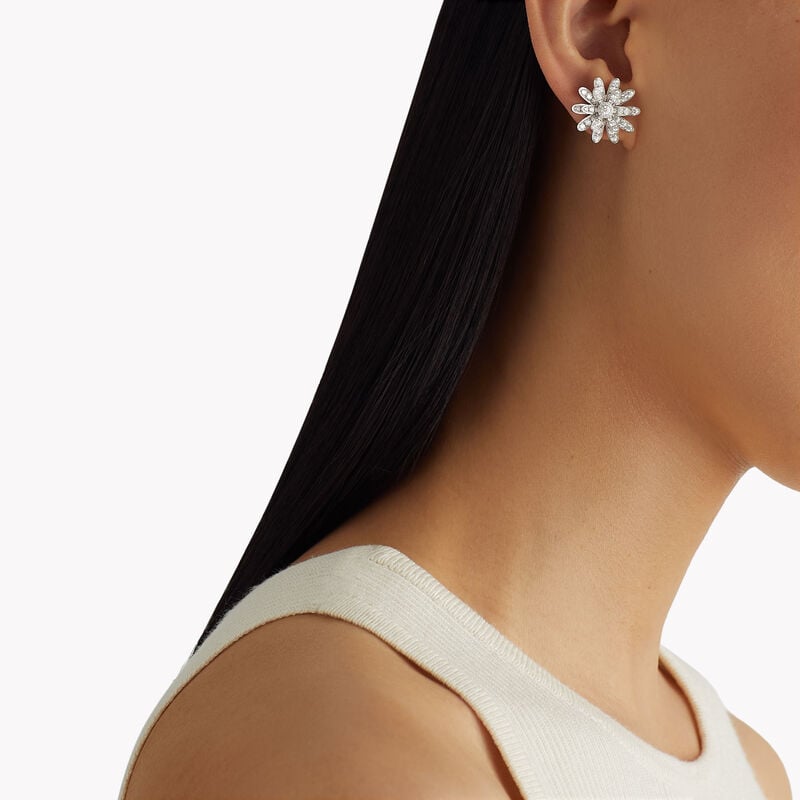 Wild Flower Diamond Earrings
