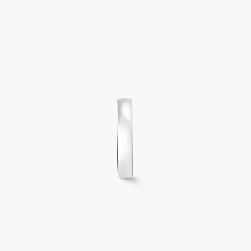 D Shape Wedding Band