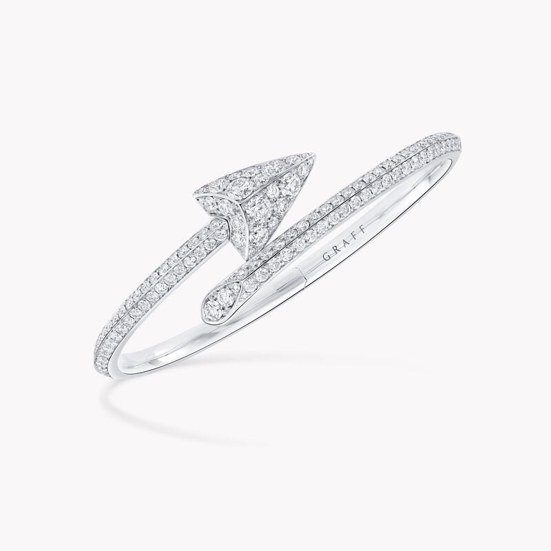 Follow Me Pav&eacute; Diamond Bangle