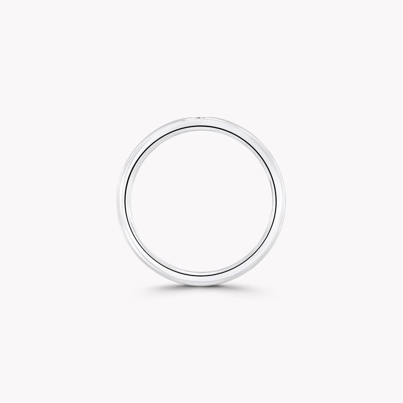 D Shape Wedding Band 