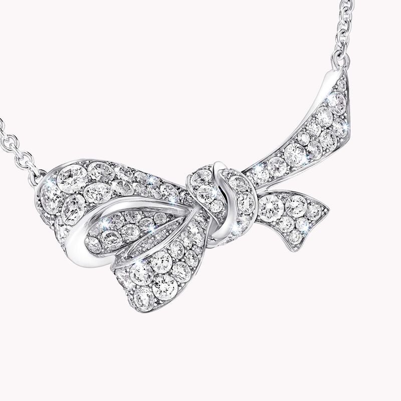 Tilda's Bow Diamond Pendant