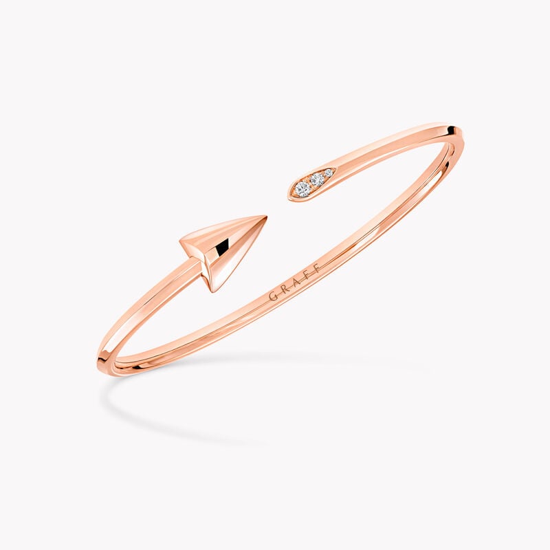 Follow Me Triple Diamond Bangle