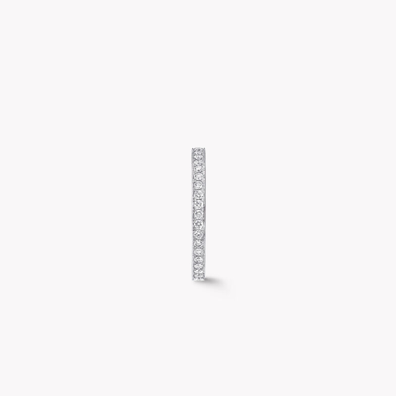 Thread Set Diamond Wedding Band
