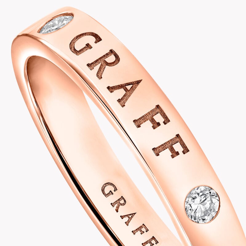 Graff Logo Diamond Band