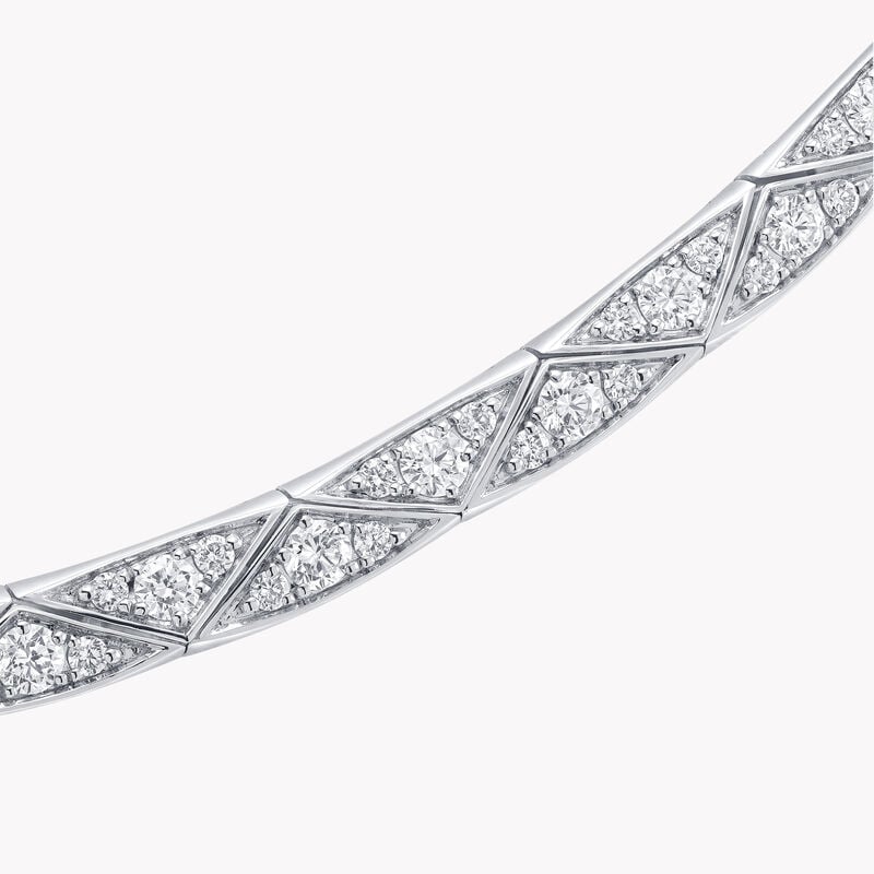 Laurence Graff Signature Faceted Chain Necklace
