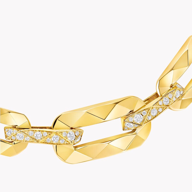 Laurence Graff Signature Pav&eacute; Diamond Mesh Chain Necklace