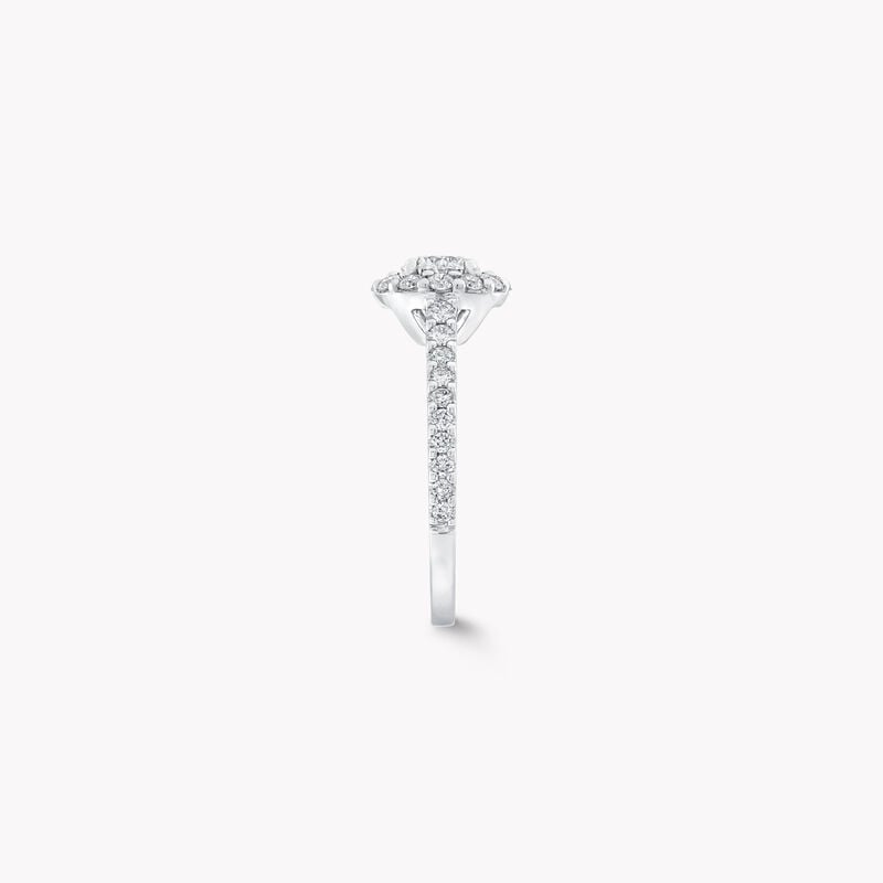 Bague de fian&ccedil;ailles Icon sertie d&rsquo;un diamant rond