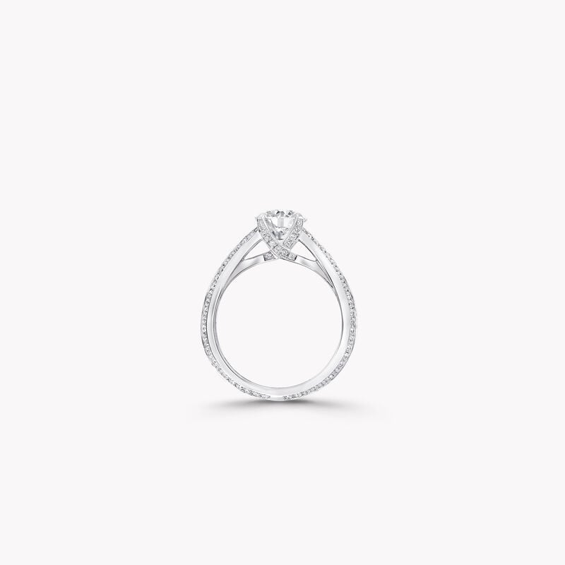 Bague de fian&ccedil;ailles ronde en diamants Legacy