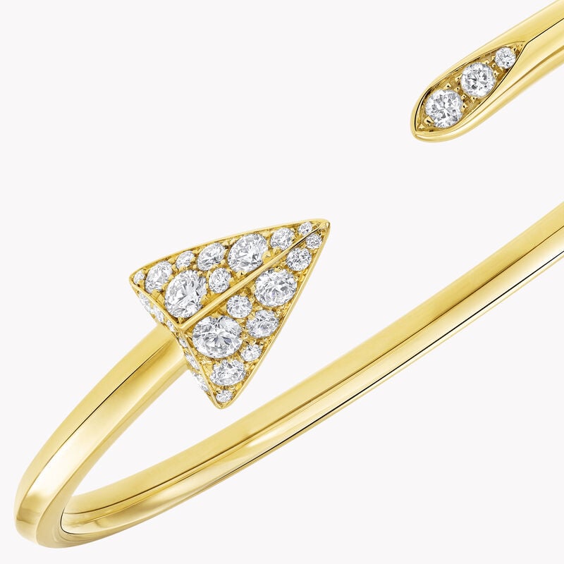 Follow Me Diamond Bangle