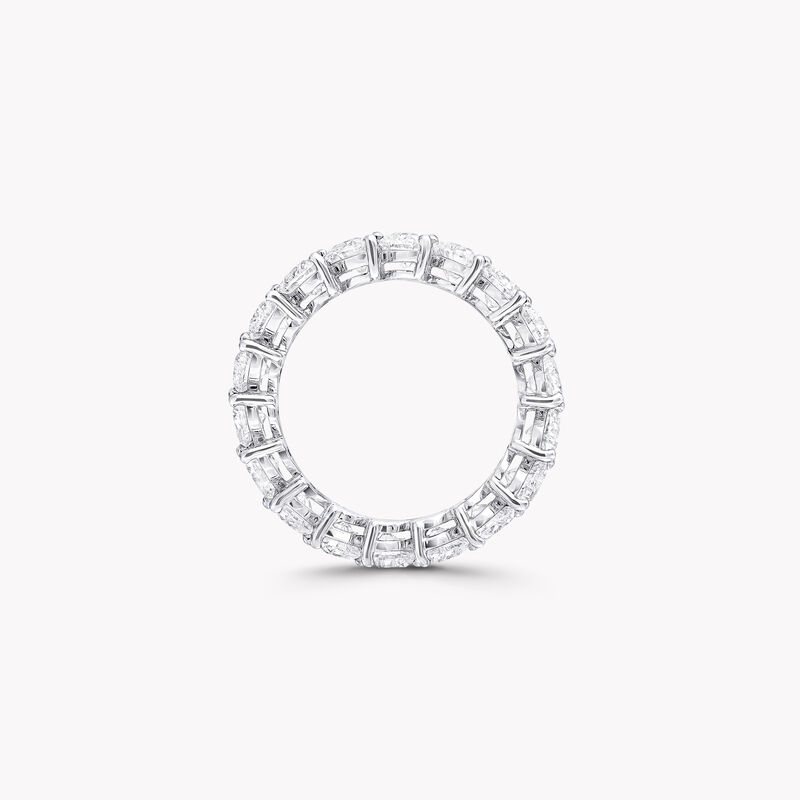 Heart Shape Diamond Wedding Band