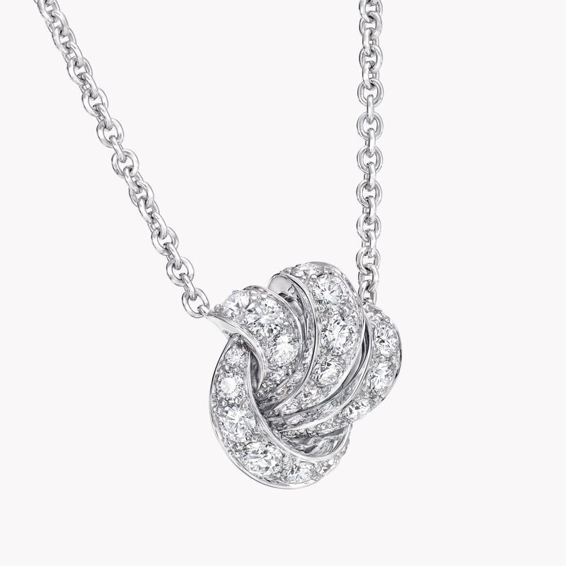 Tilda&rsquo;s Bow Pav&eacute; Diamond Pendant