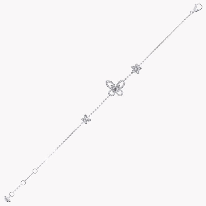 Butterfly Diamond Bracelet