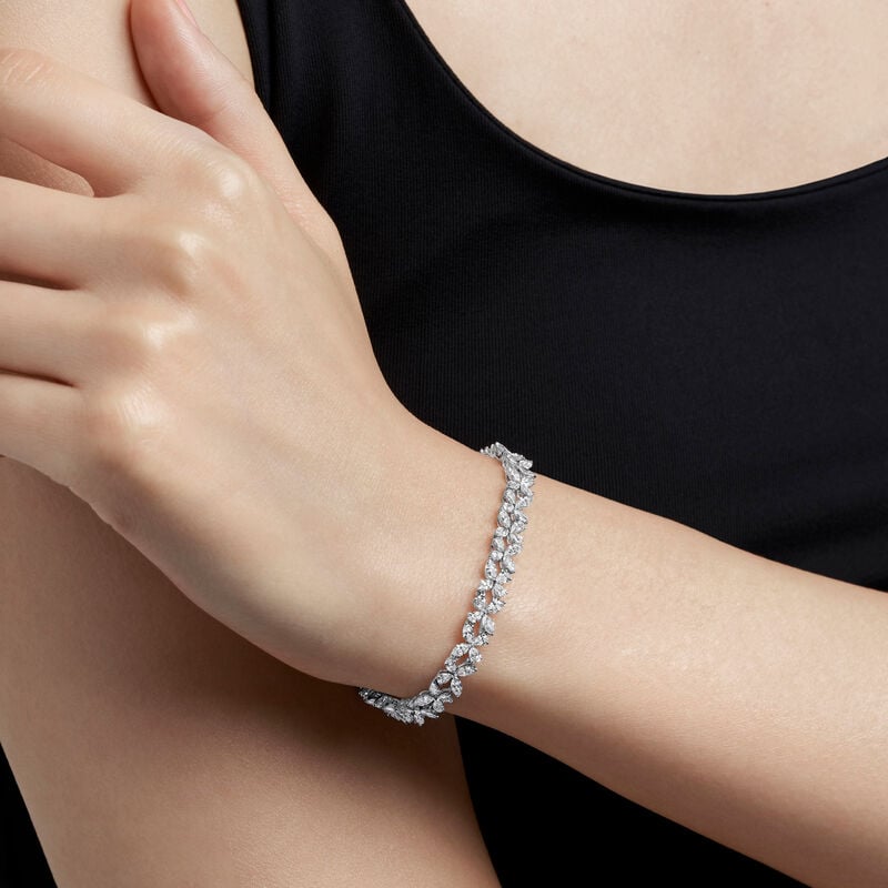 Classic Butterfly Diamond Bracelet