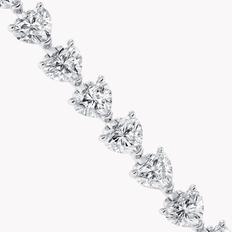 Heart Shape Diamond Bracelet