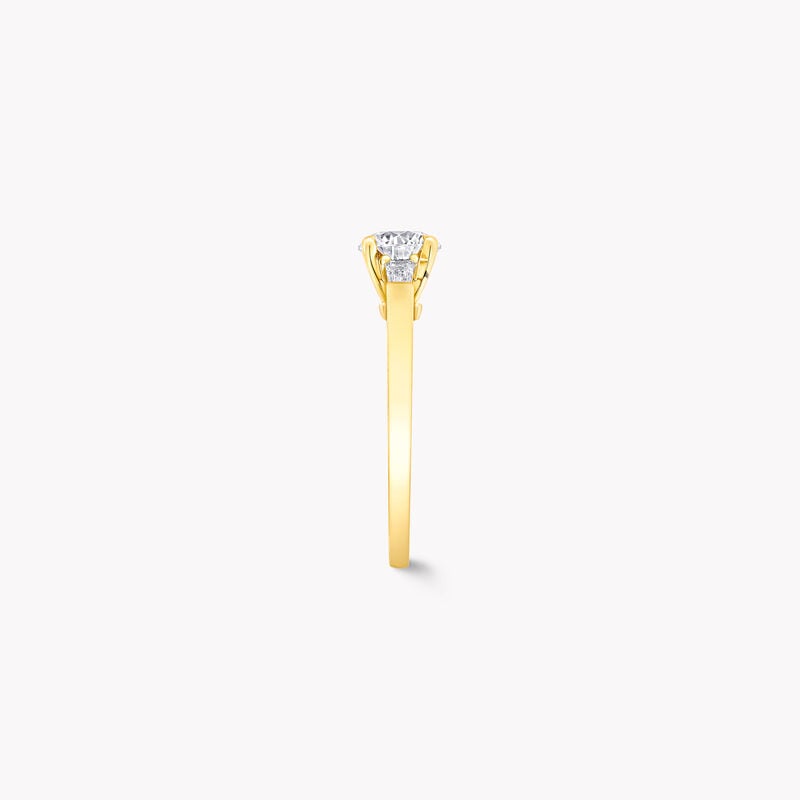 Promise Round Diamond Engagement Ring
