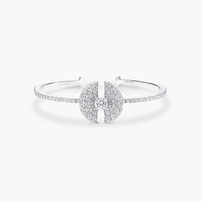 Night Moon Diamond Bangle