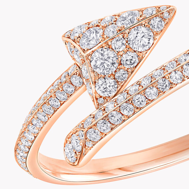 Follow Me Pav&eacute; Diamond Bangle
