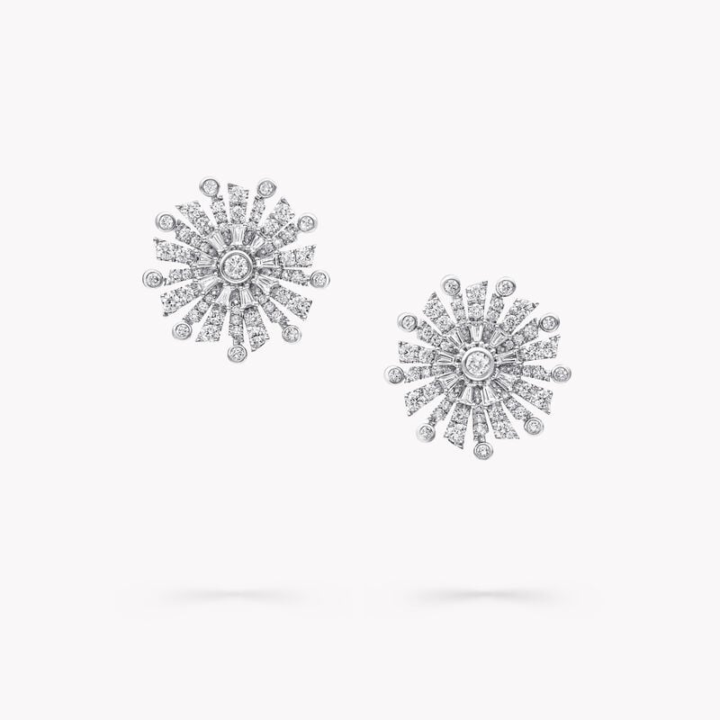 New Dawn Diamond Stud Earrings