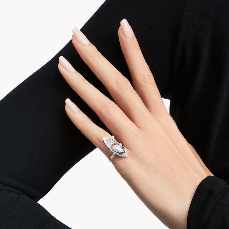Graff Gateway Pear Shape Diamond Ring