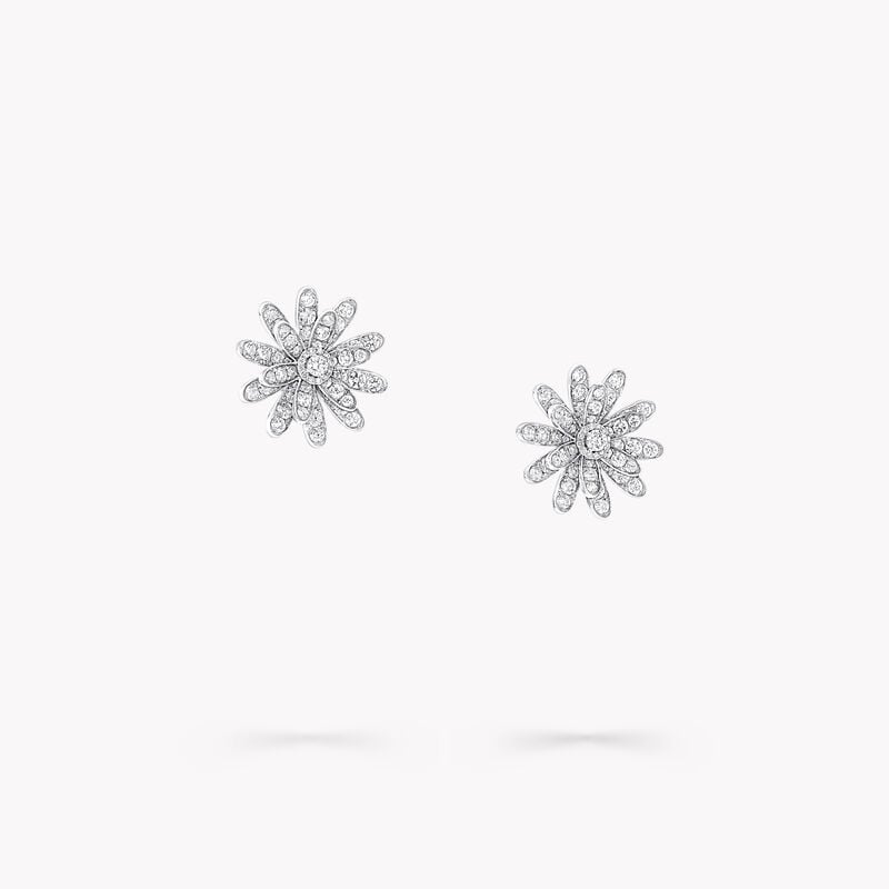 Wild Flower Diamond Earrings