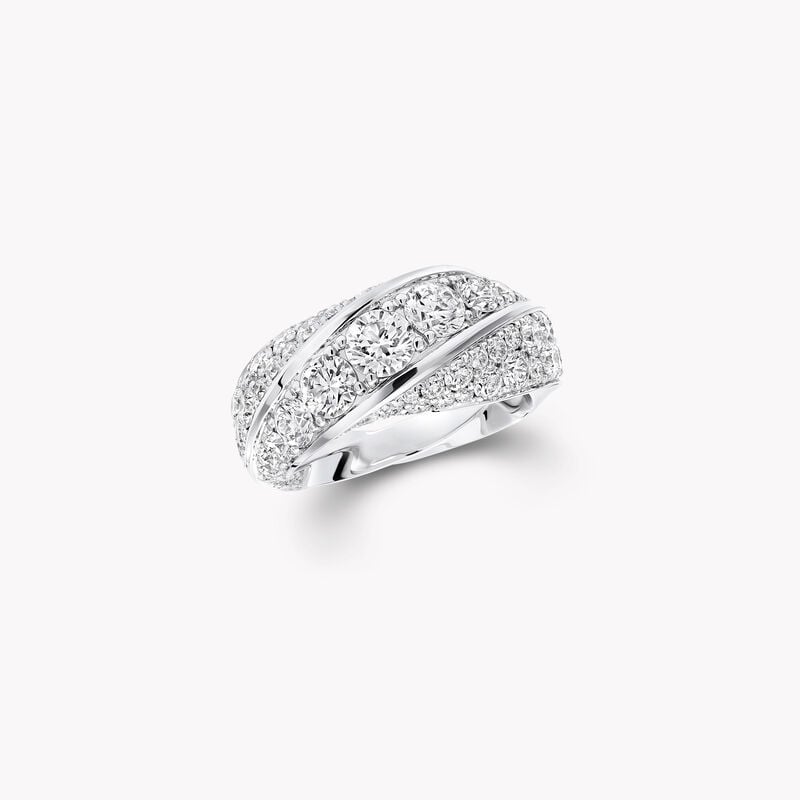 Bague en diamant Spiral