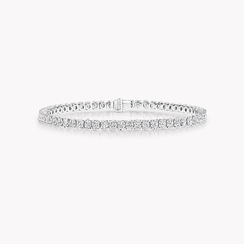 Oval Cut Diamond Bracelet