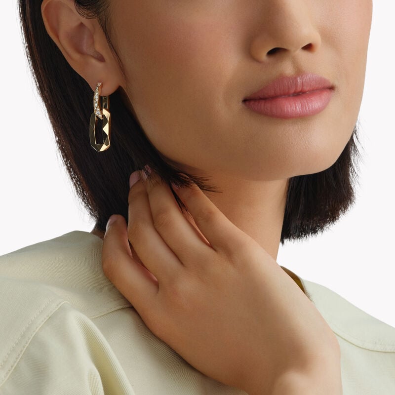 Laurence Graff Signature Large Chain Earrings 