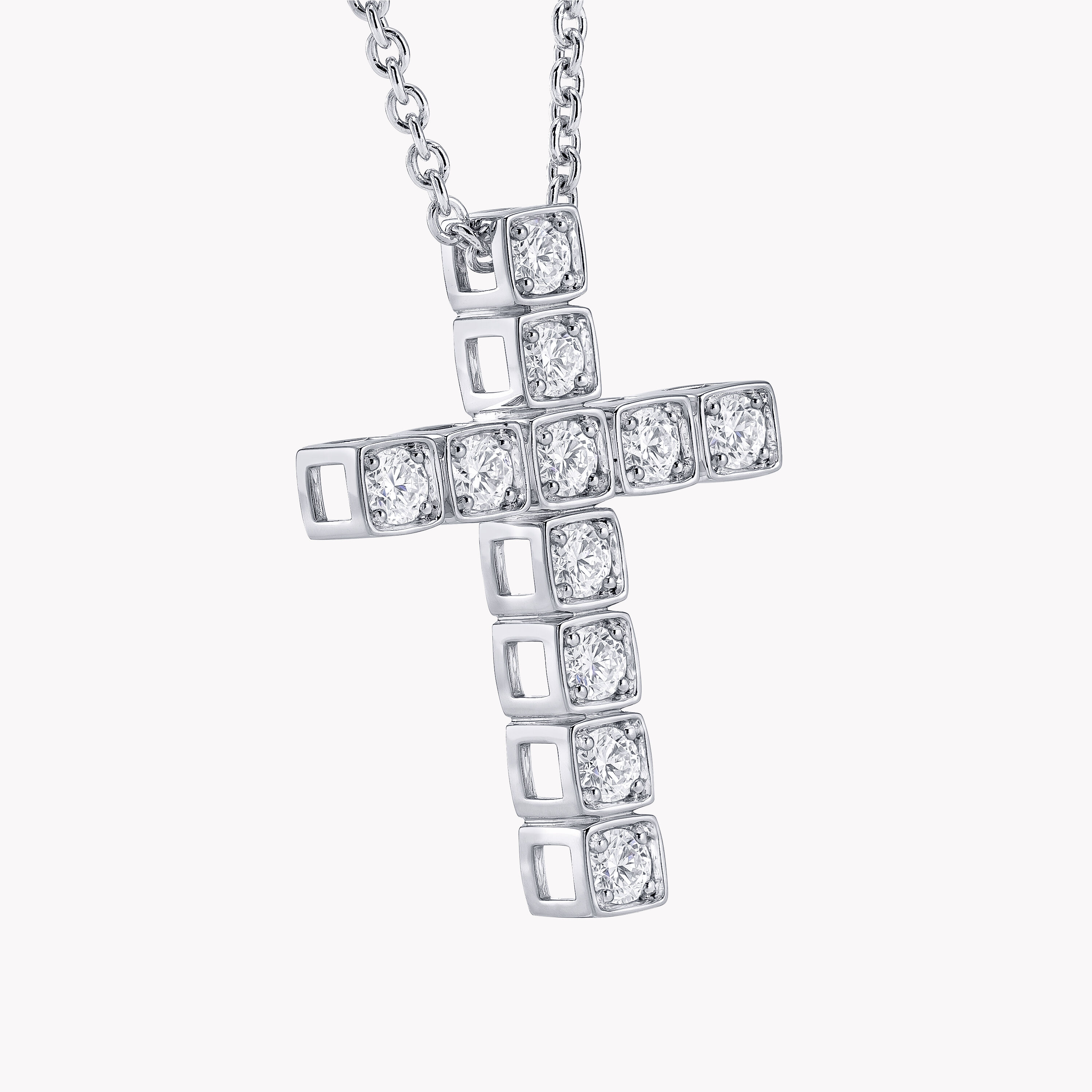 再出品♡美品GRAFF グラフラウンドダイヤモンドクロス プティペンダント Update_RGP915-GP116274_Detail.