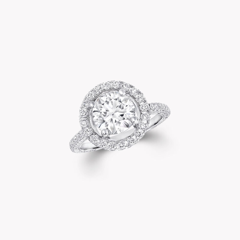 Constellation Round Diamond Engagement Ring