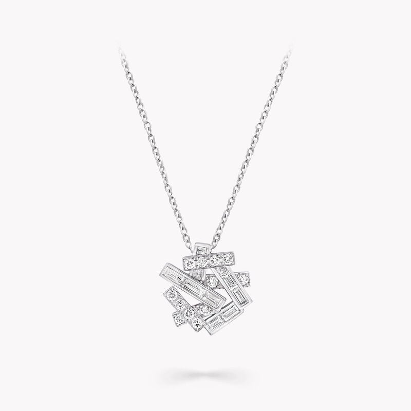 Threads Diamond Pendant