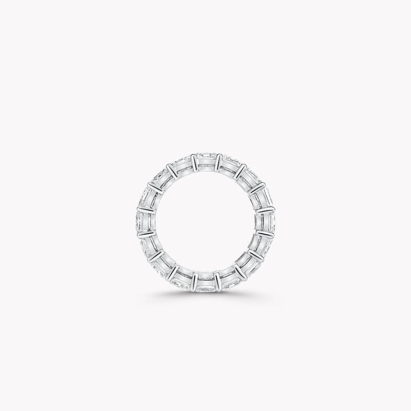 Emerald Cut Diamond Wedding Band