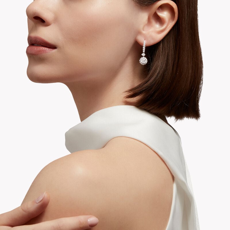 Icon Round Diamond Earrings