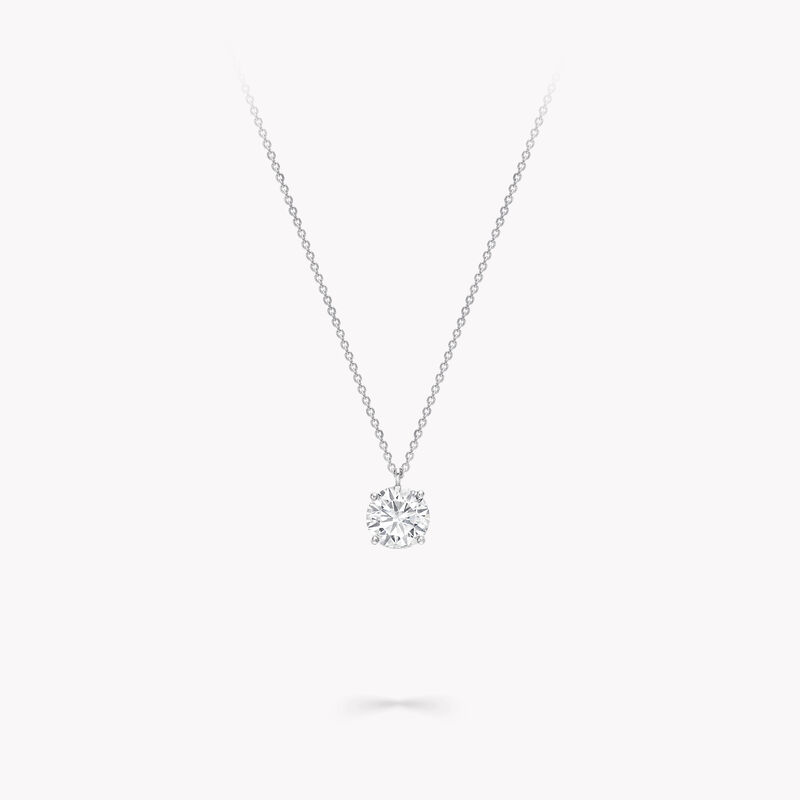 Round Diamond Pendant