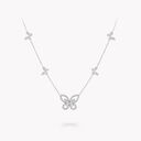 GRAFF Multi Butterfly Silhouette Diamond Pendant